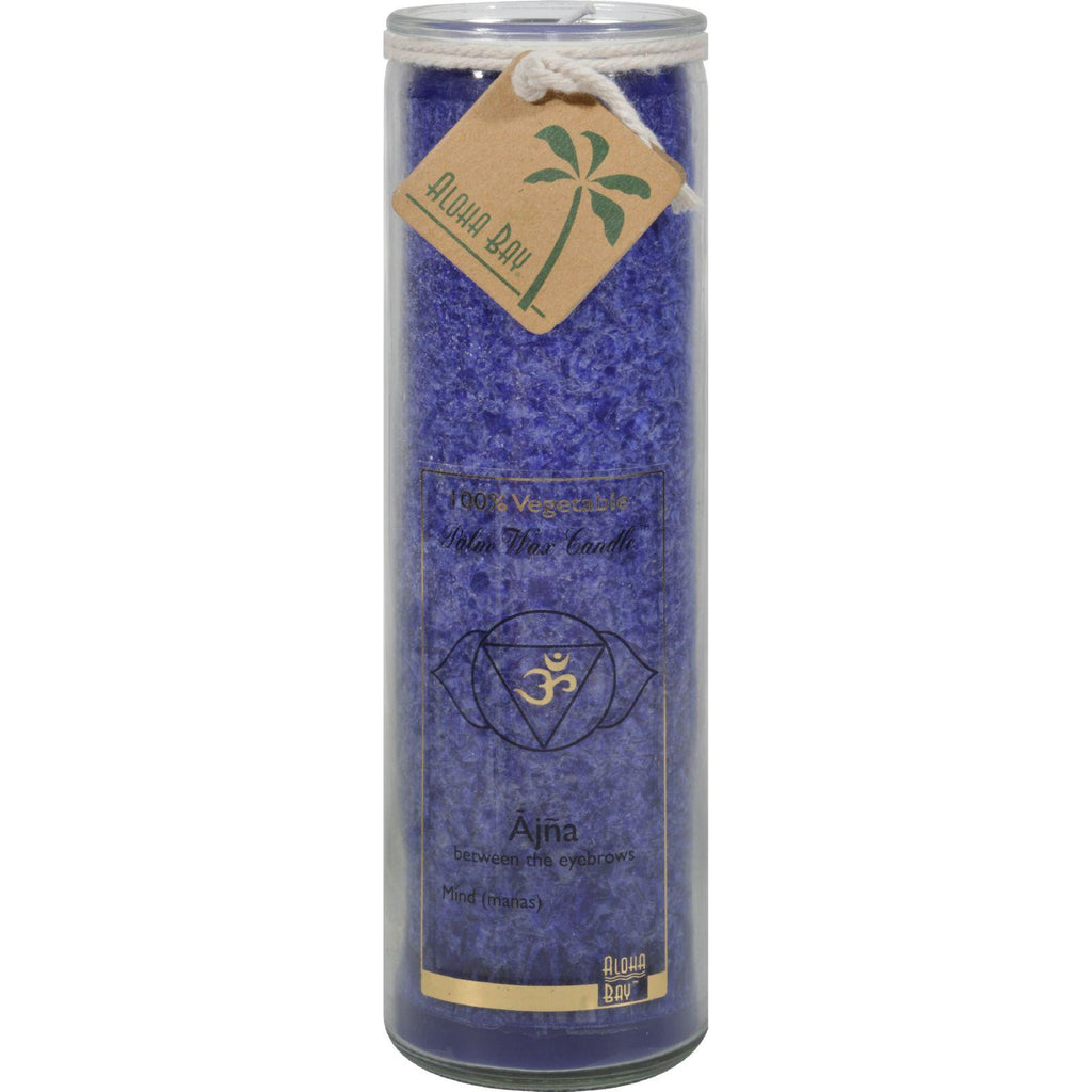 Aloha Bay Unscented Chakra Jar Abundance Indigo - 1 Candle