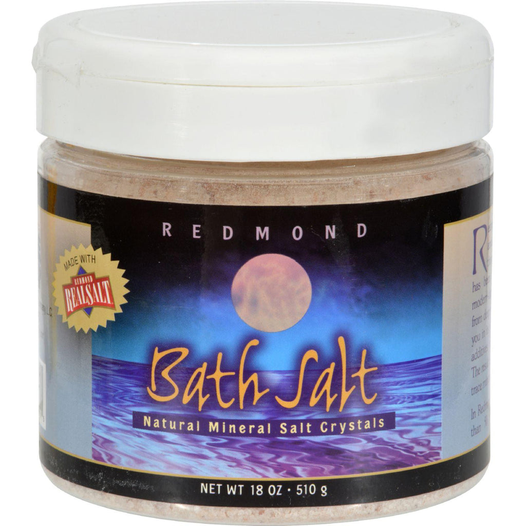 Real Salt Bath Salt Natural Mineral Salt Crystals - 18 Oz