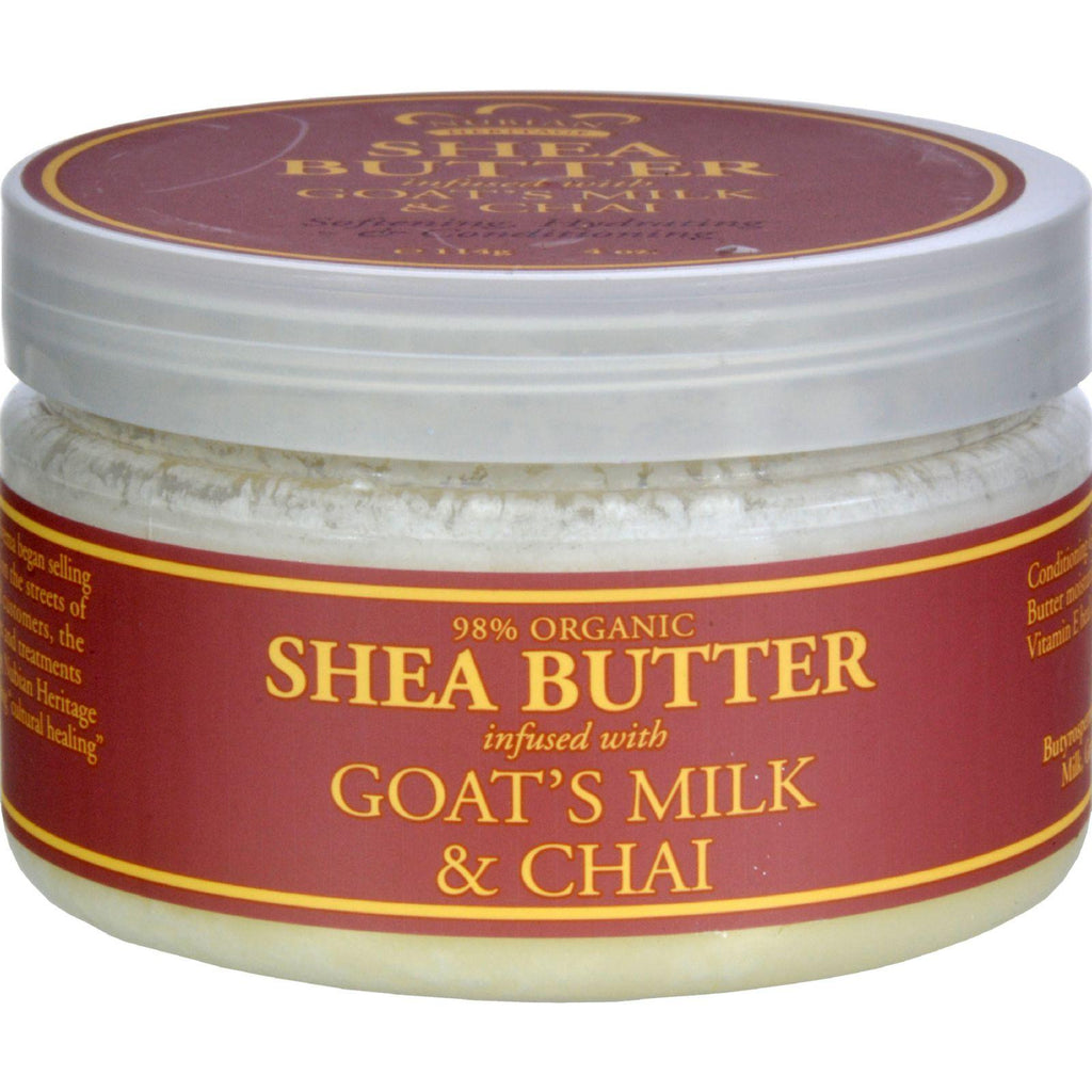 Nubian Heritage Shea Butter Infused With Goat's Milk And Chai - 4 Oz