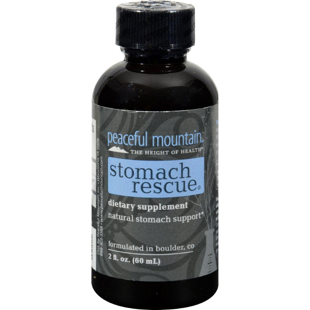 Peaceful Mountain Mini Stomach Rescue Dietary Supplement - 2 Oz