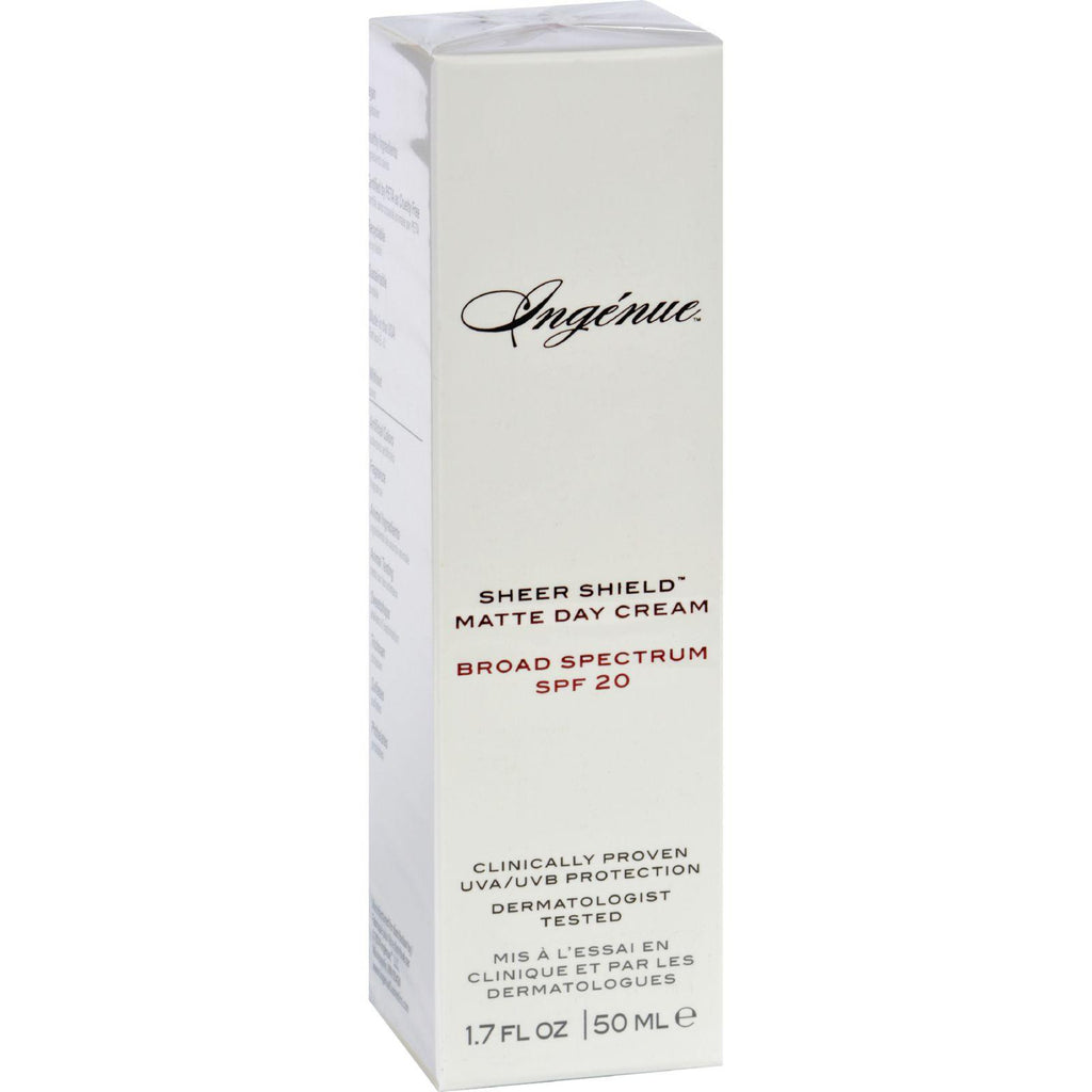 Ingenue Day Cream - Sheer Shield - Matte - 1.7 Oz - Case Of 3