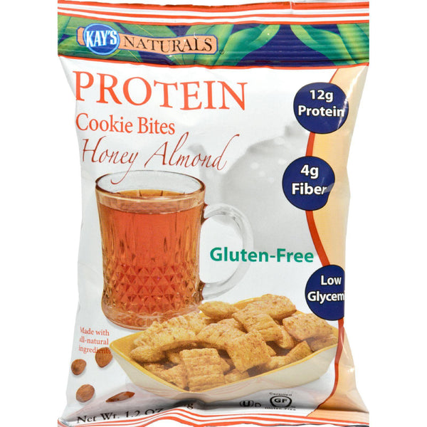 Kay's Naturals Cookie Bites Honey Almond Case Of 6 1.2 Oz