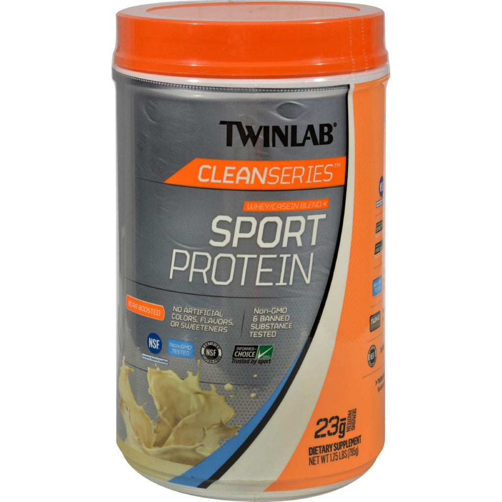 Twinlab Cleanseries Sport Protein - Vanilla - 1.75 Lb