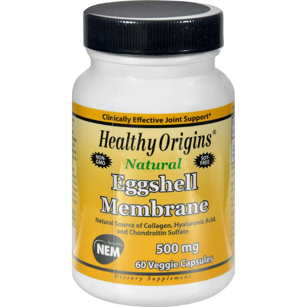 Healthy Origins Eggshell Membrane - 500 Mg - 60 Vegetarian Capsules