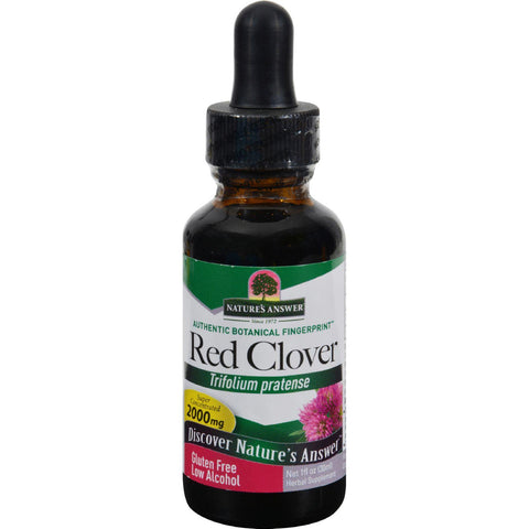 Nature's Answer Red Clover Flowering Tops - 1 Fl Oz