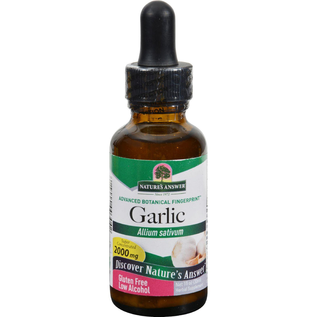 Nature's Answer Garlic Bulb - 1 Fl Oz