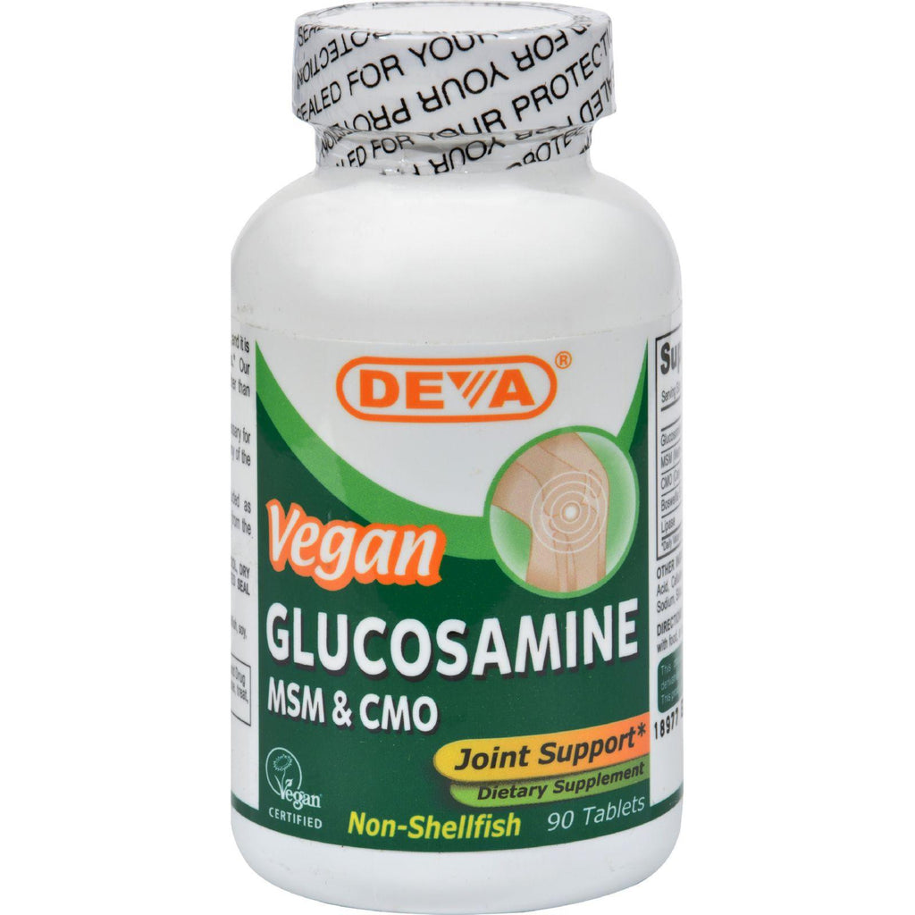 Deva Vegan Glucosamine Msm And Cmo - 90 Tablets