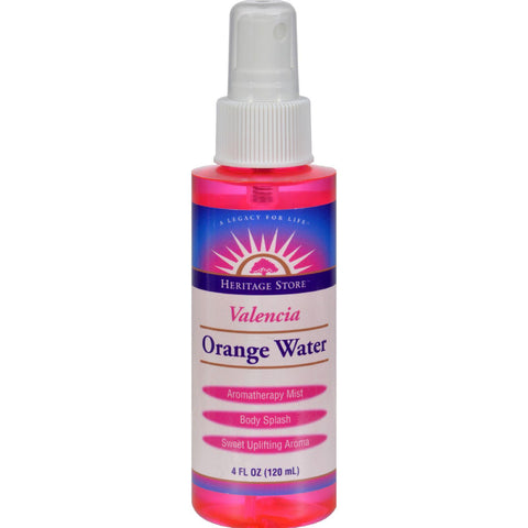 Heritage Store Atomizer Flower Water - Orange - 4 Oz