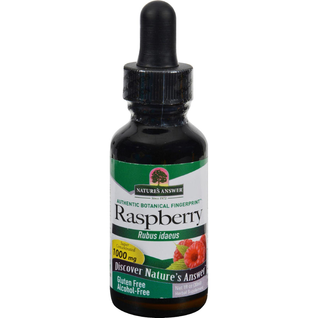 Nature's Answer Raspberry Leaf Alcohol Free - 1 Fl Oz