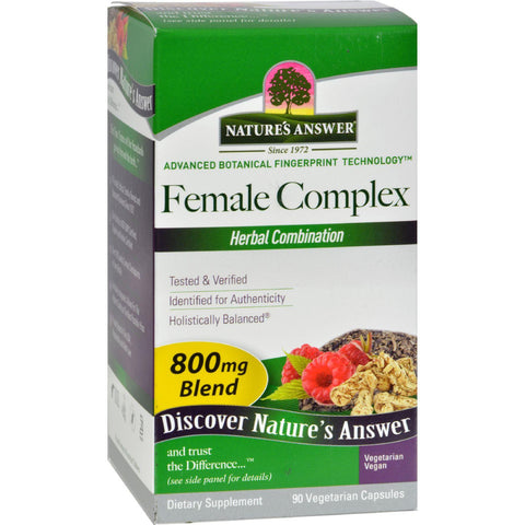 Nature's Answer Female Complex - 90 Vcaps