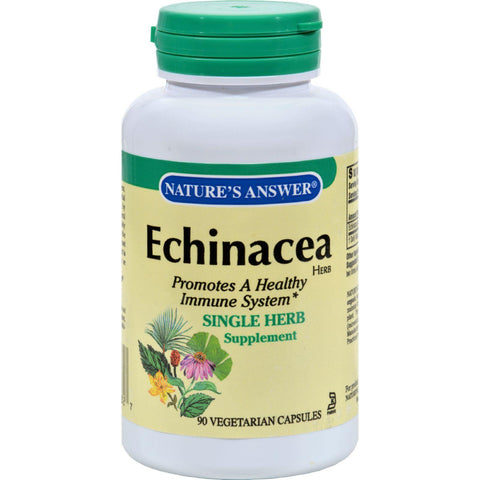 Nature's Answer Echinacea Herb - 90 Vcaps