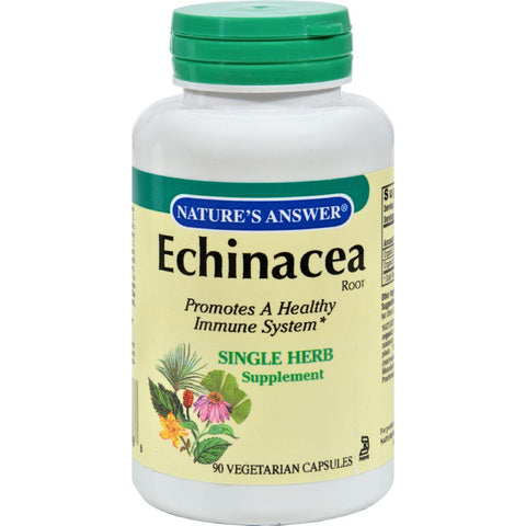 Nature's Answer Echinacea Root - 90 Vegetarian Capsules