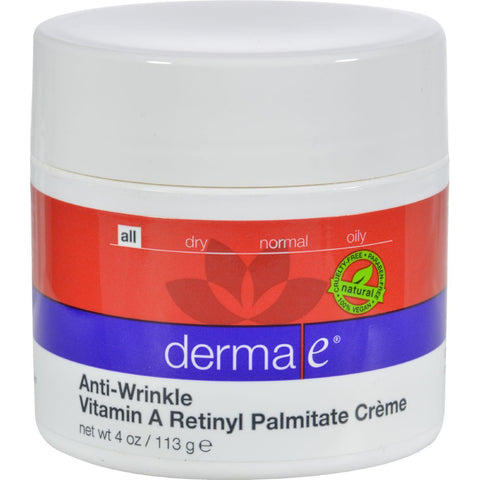 Derma E Refining Vitamin A Creme - 4 Oz