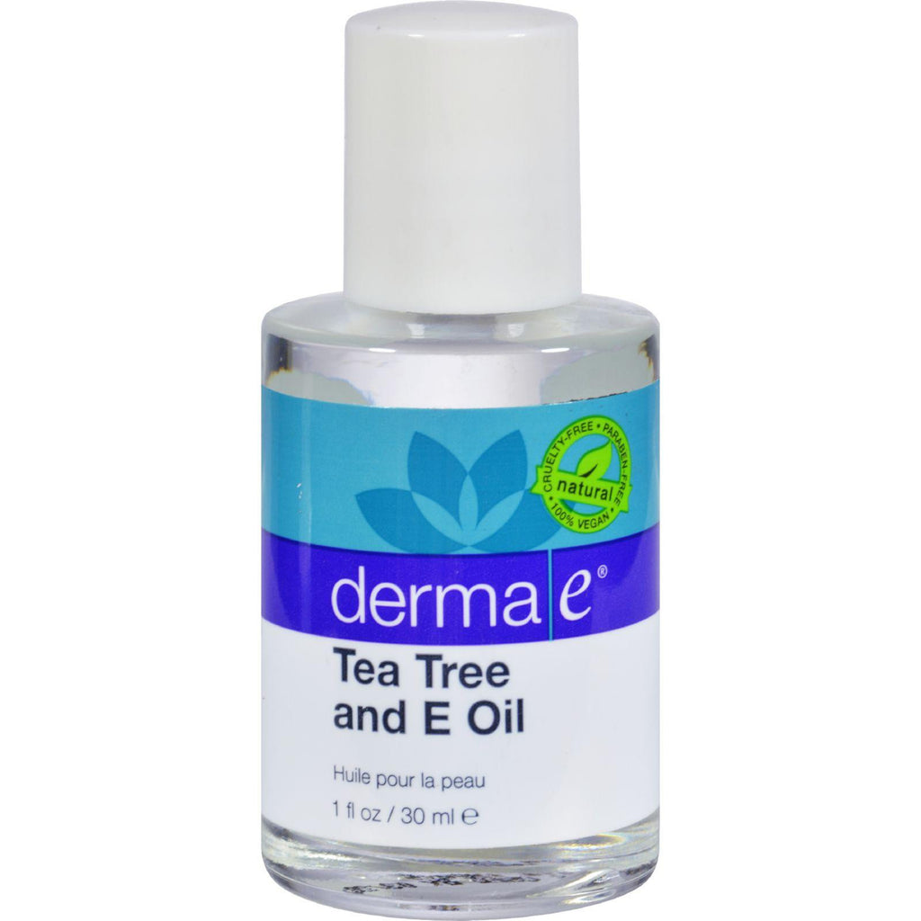 Derma E Tea Tree And E Oil - 1 Fl Oz