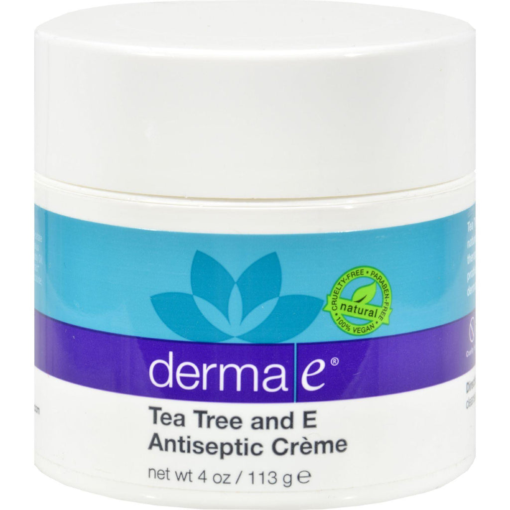 Derma E Tea Tree And E Antiseptic Creme - 4 Oz