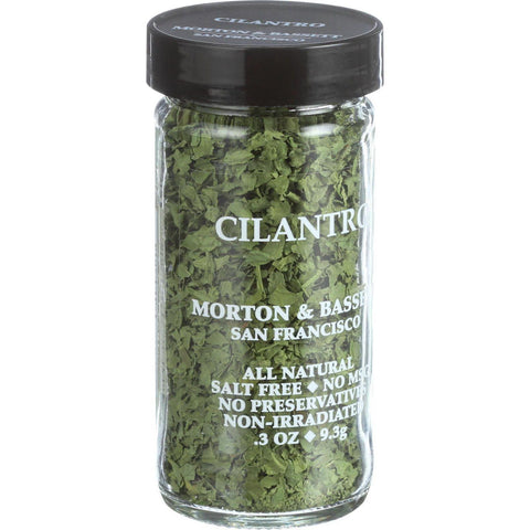 Morton And Bassett Seasoning - Cilantro - .3 Oz - Case Of 3