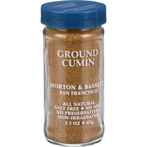 Morton And Bassett Seasoning - Cumin - Ground - 2.3 Oz - Case Of 3