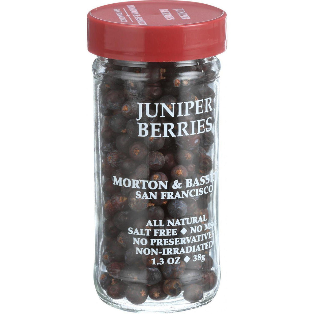 Morton And Bassett Seasoning - Juniper Berries - 1.3 Oz - Case Of 3