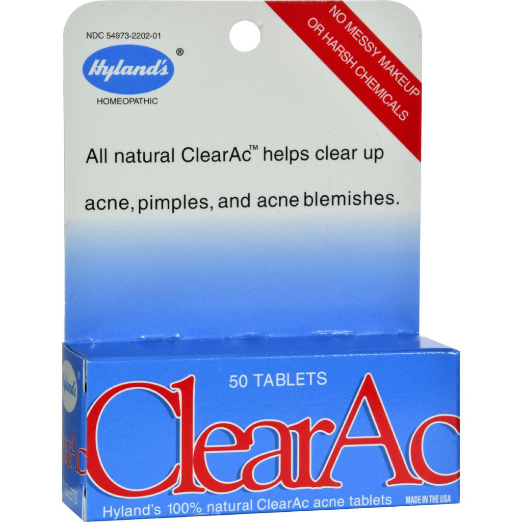 Hyland's Clearac - 50 Tablets