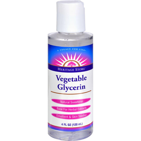 Heritage Products Vegetable Glycerin - 4 Fl Oz