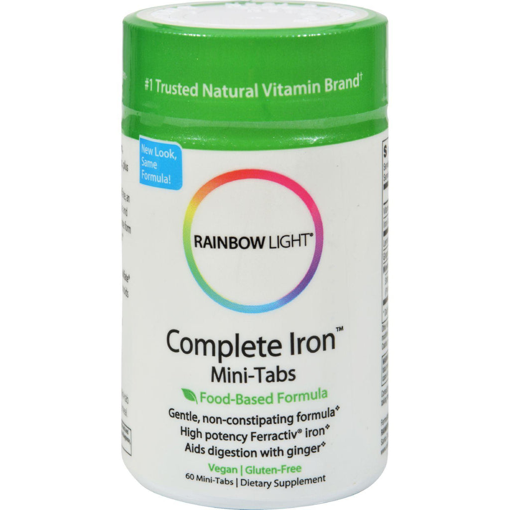 Rainbow Light Complete Iron Mini-tabs - 60 Tablets