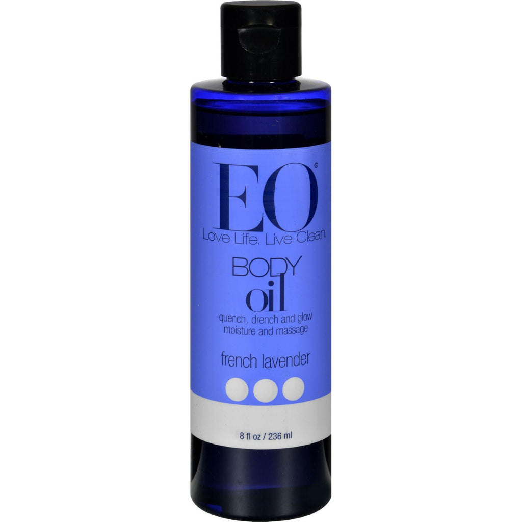 Eo Products Body Oil - French Lavender Everyday - 8 Fl Oz