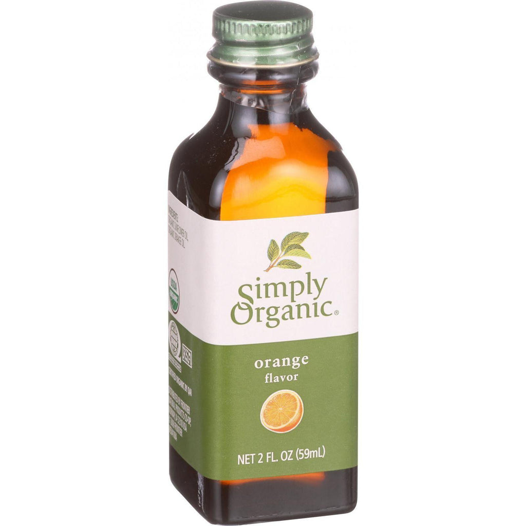 Simply Organic Orange Flavor - Organic - 2 Oz