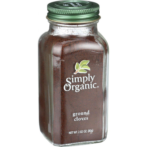 Simply Organic Cloves - Organic - Ground - 2.82 Oz