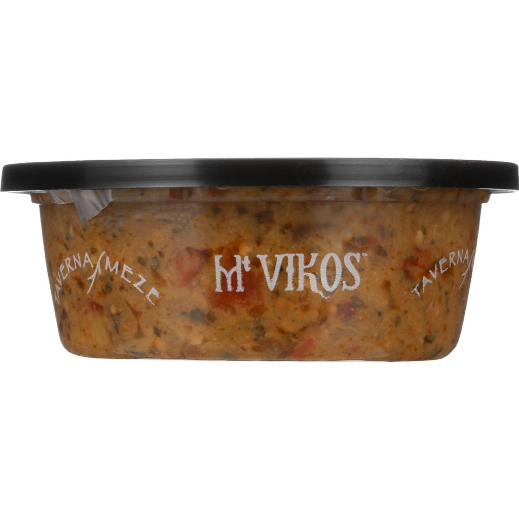 Mt Vikos Spread - Taverna Meze - Roasted Eggplant - 7.3 Oz - Case Of 6