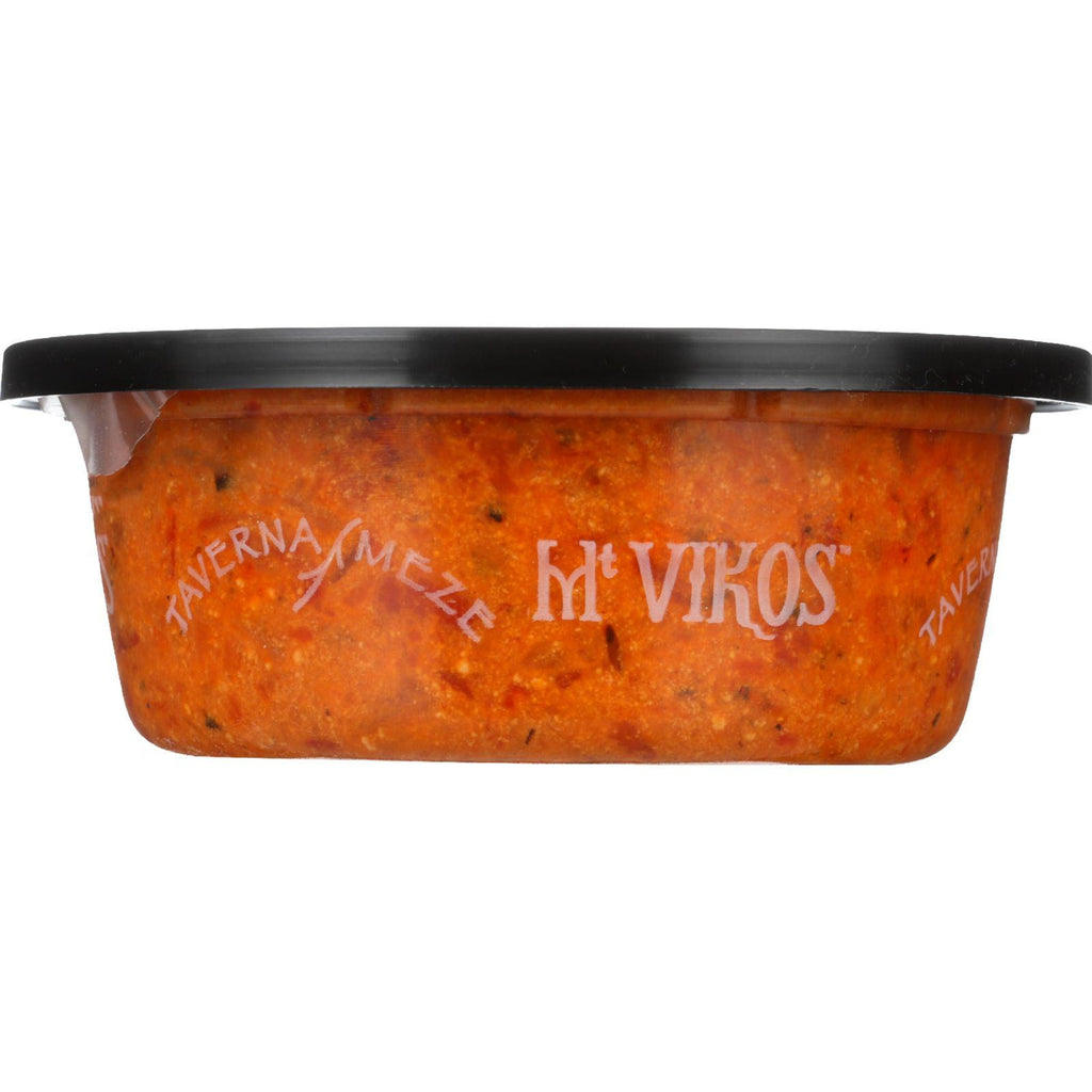 Mt Vikos Spread - Taverna Meze - Red Pepper And Feta - 7.7 Oz - Case Of 6