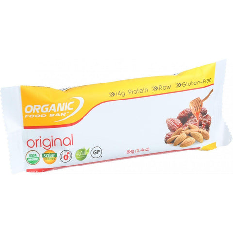 Organic Food Bar - Original - 68 G Bars - Case Of 12