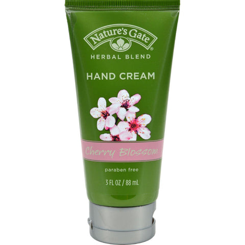 Nature's Gate Hand Cream Cherry Blossom - 3 Fl Oz