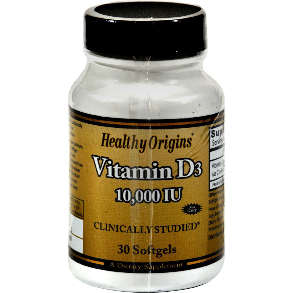 Healthy Origins Vitamin D3 - 10000 Iu - 30 Softgels