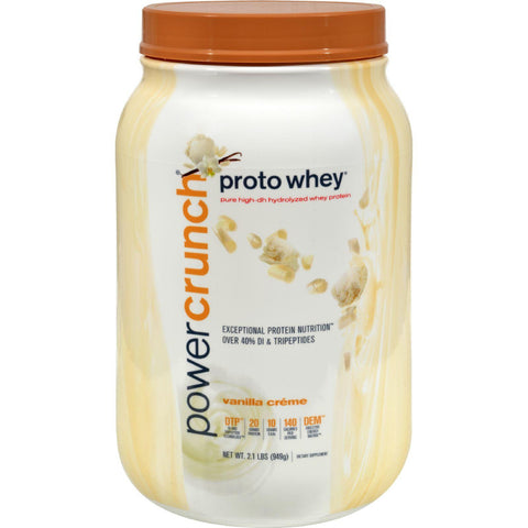 Proto Whey Protein Powder - Vanilla Cream - 2 Lbs