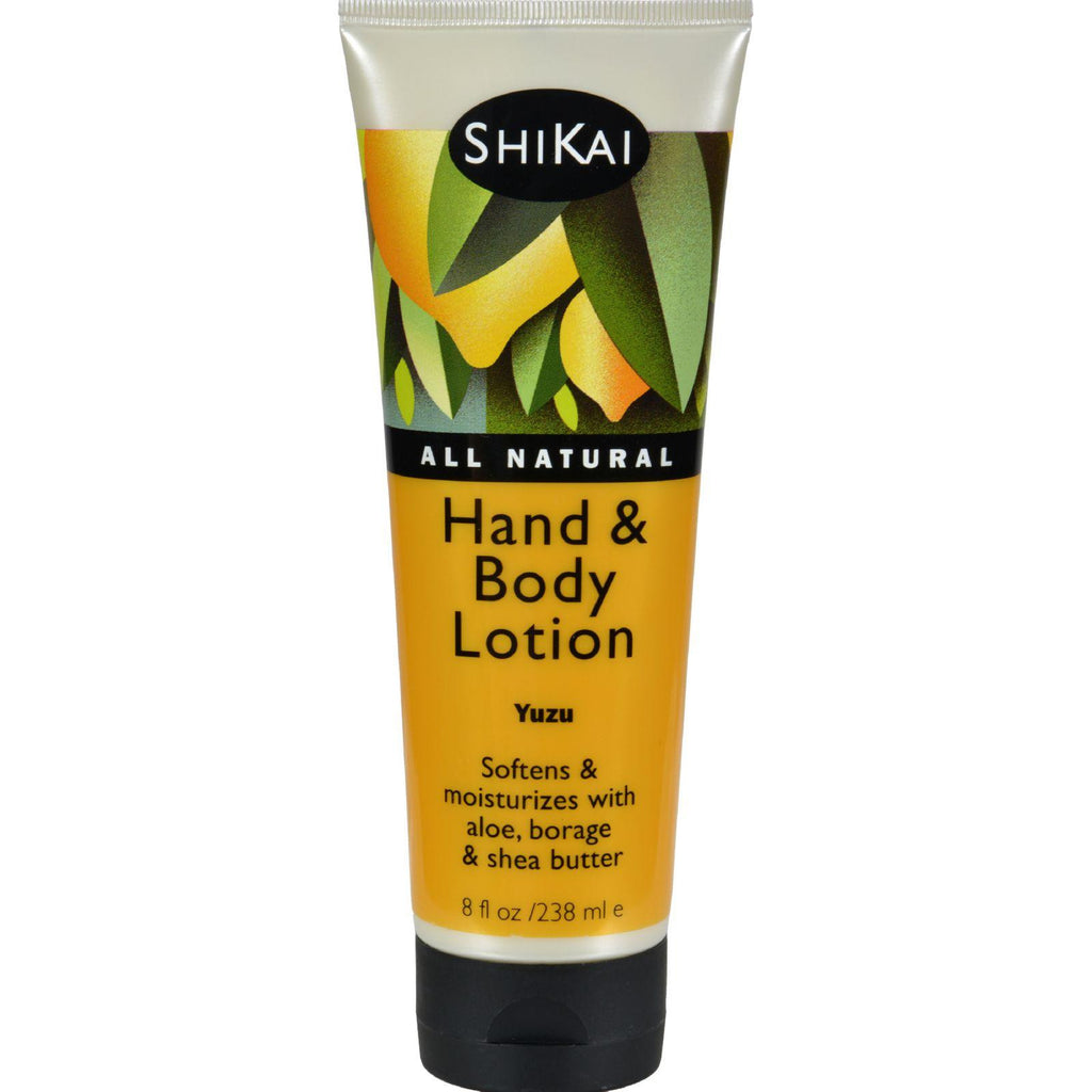 Shikai All Natural Hand And Body Lotion Yuzu - 8 Fl Oz