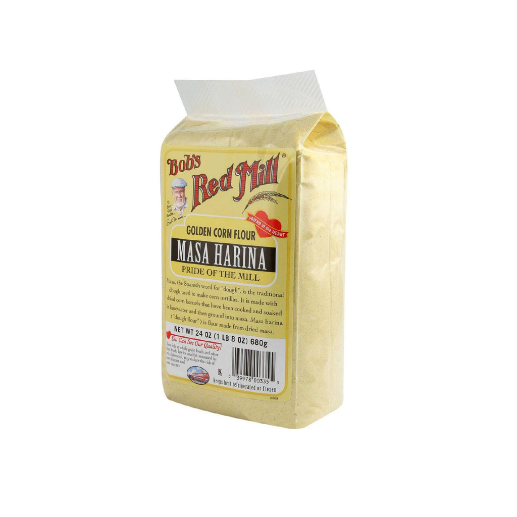 Bob's Red Mill Golden Masa Harina Corn Flour - 24 Oz - Case Of 4