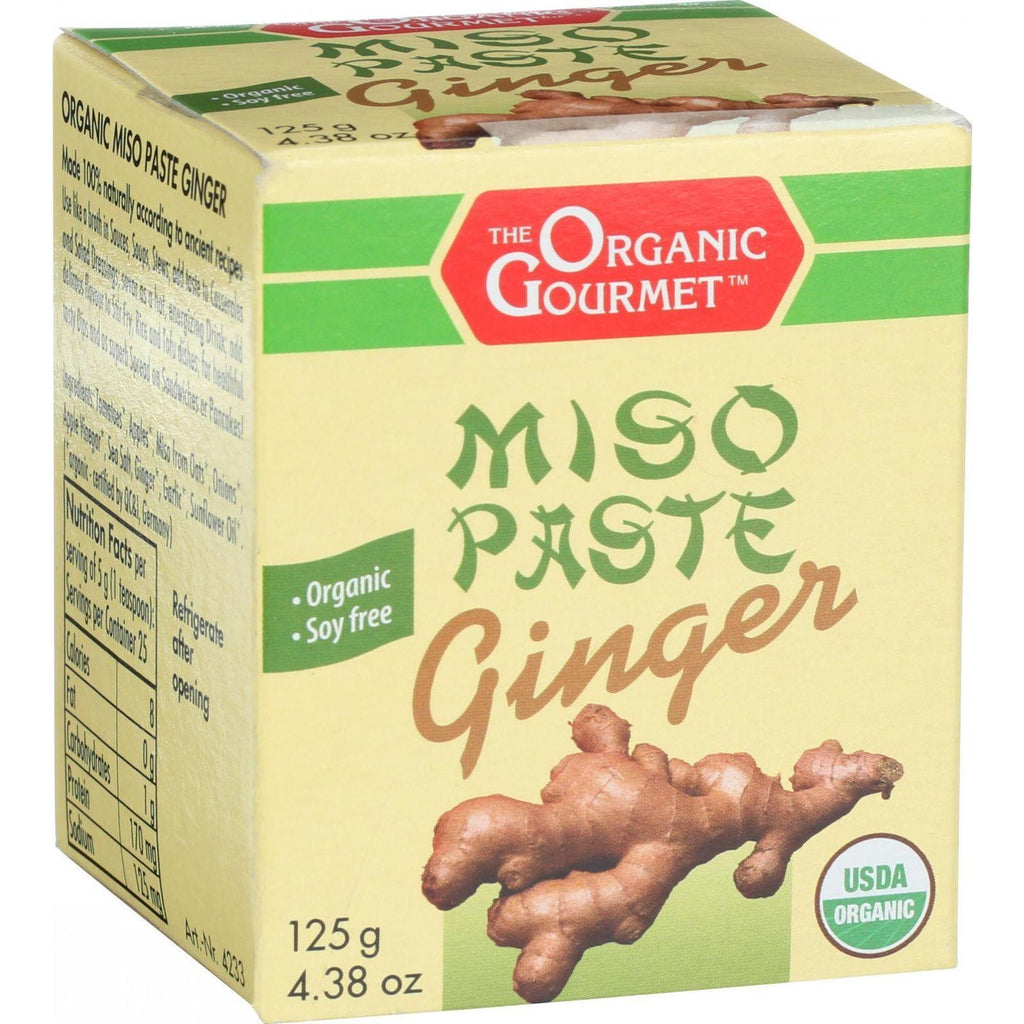 Organic Gourmet Miso Paste - Ginger - 4.38 Oz