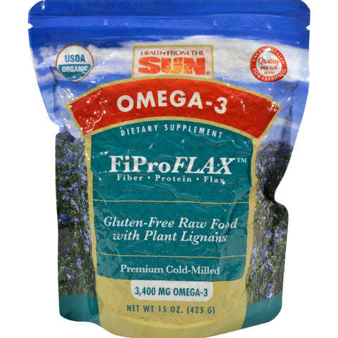 Health From The Sun Omega-3 Fipro Flax - 3400 Mg - 15 Oz