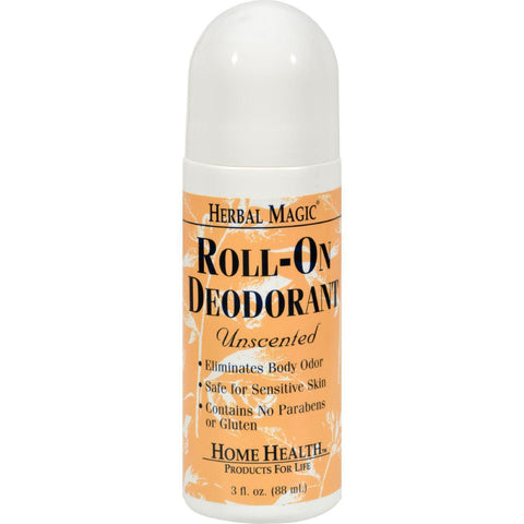 Home Health Roll-on Deodorant Herbal Magic Unscented - 3 Fl Oz