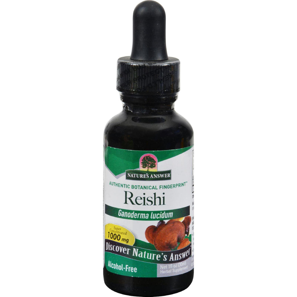 Nature's Answer Reishi Fruiting Body Alcohol Free - 1 Fl Oz