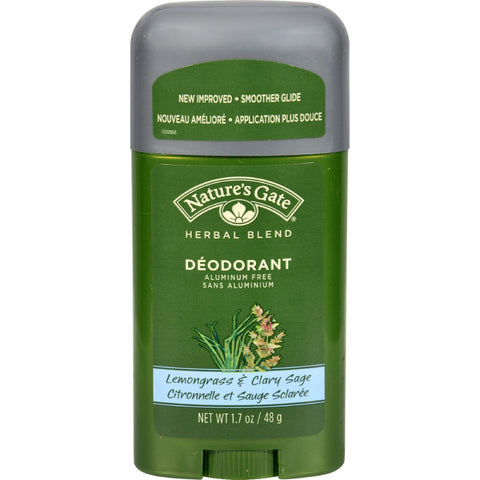 Nature's Gate Organics Deodorant Stick Lemongrass - 1.7 Oz