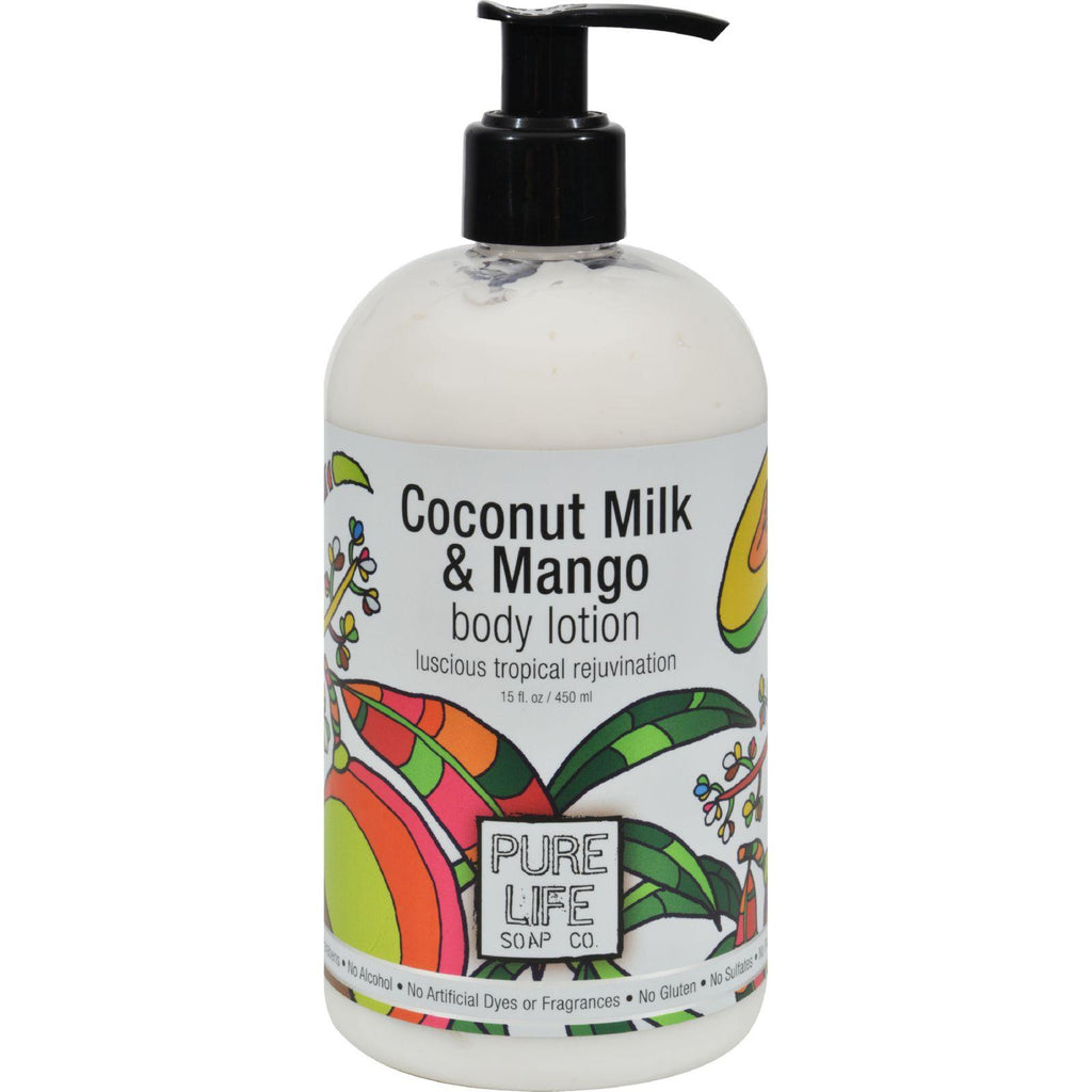 Pure Life Body Lotion Coconut And Mango - 14.9 Fl Oz