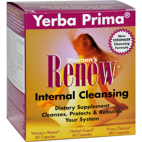 Yerba Prima Women's Renew Internal Cleansing - 1 Kit