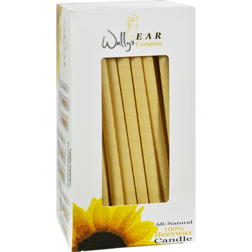 Wally's Natural Products 100% Beeswax Candles - Case Of 75