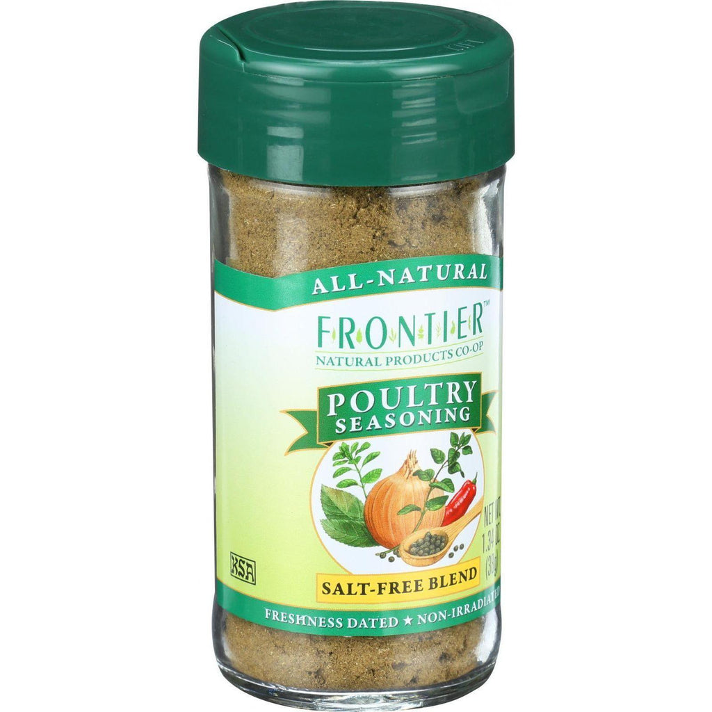 Frontier Herb Poultry Seasoning - Salt Free - 1.34 Oz