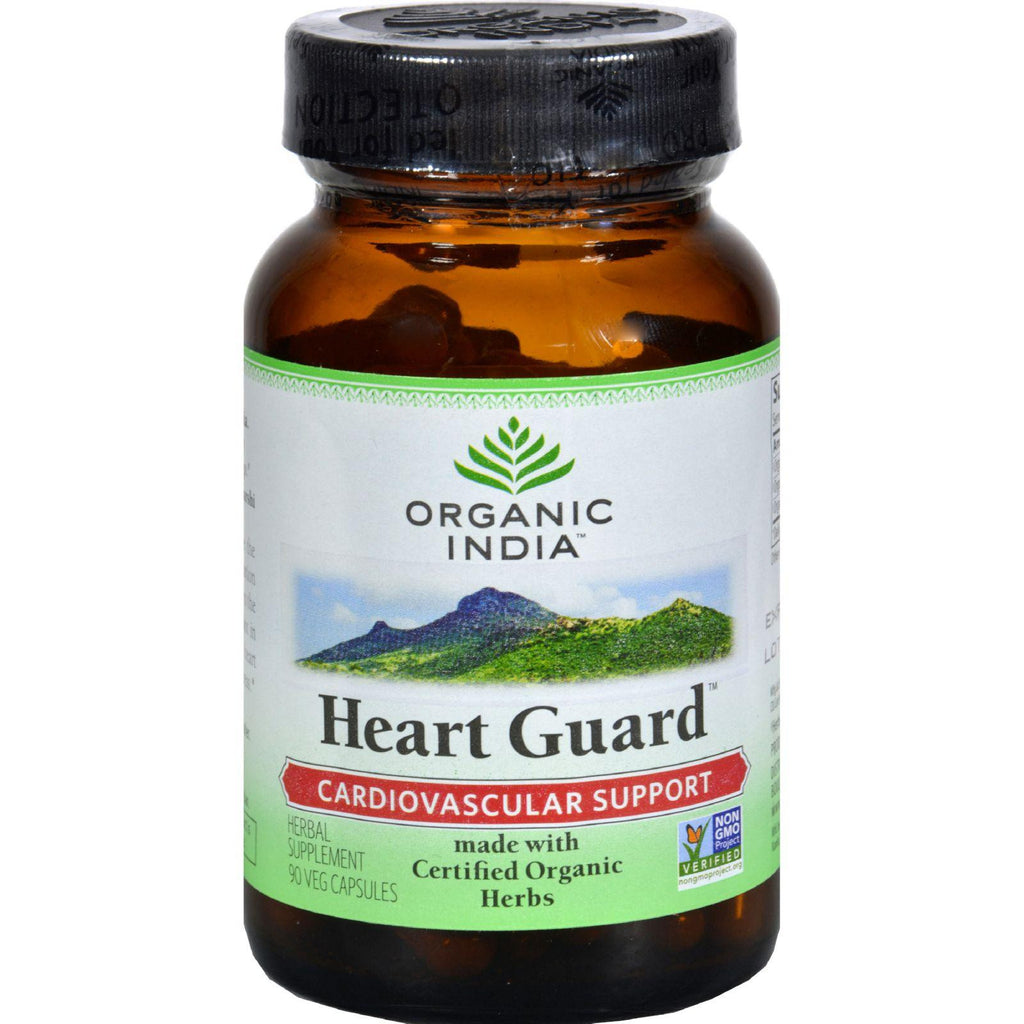 Organic India Heart Guard - 90 Vegetarian Capsules