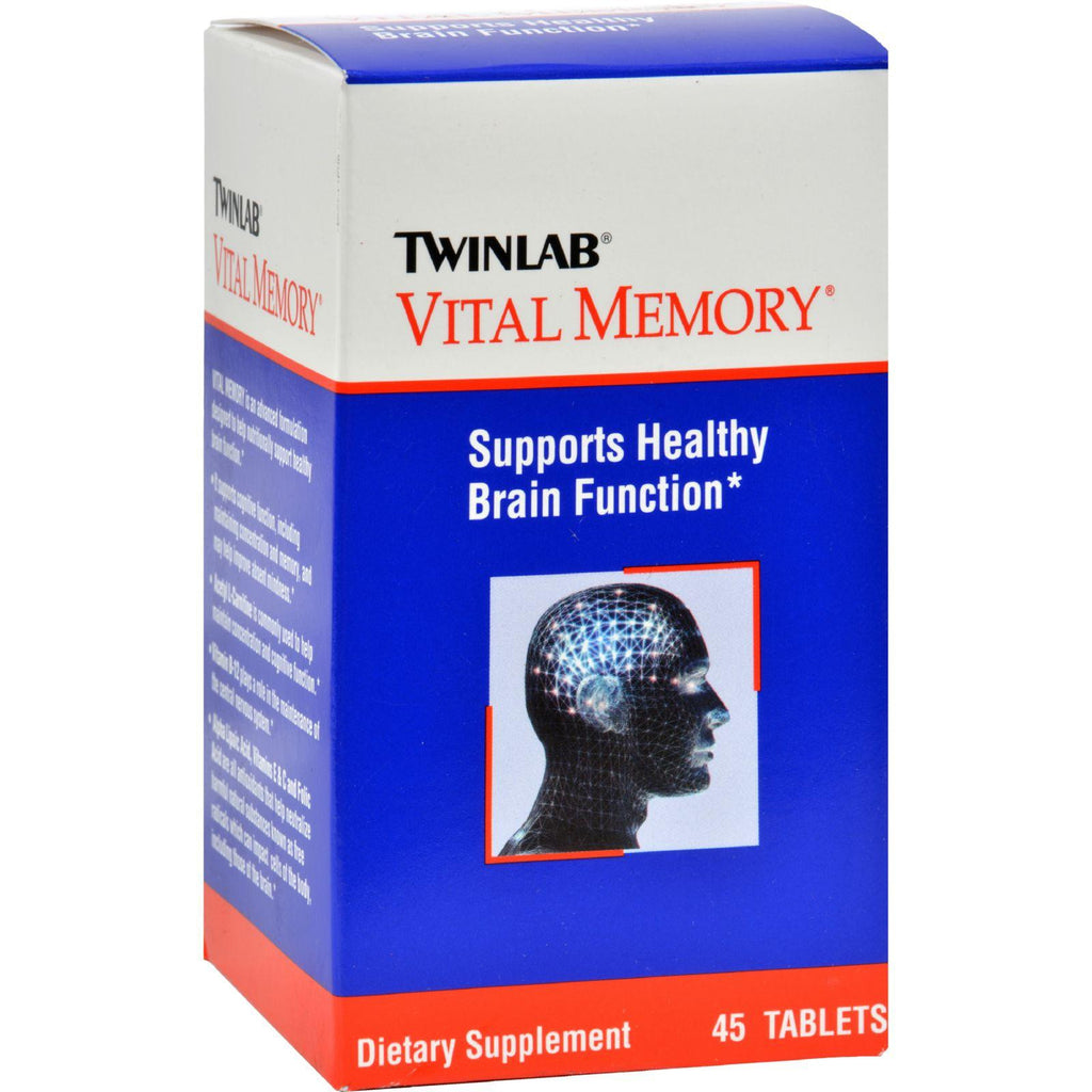 Twinlab Vital Memory - 45 Tablets