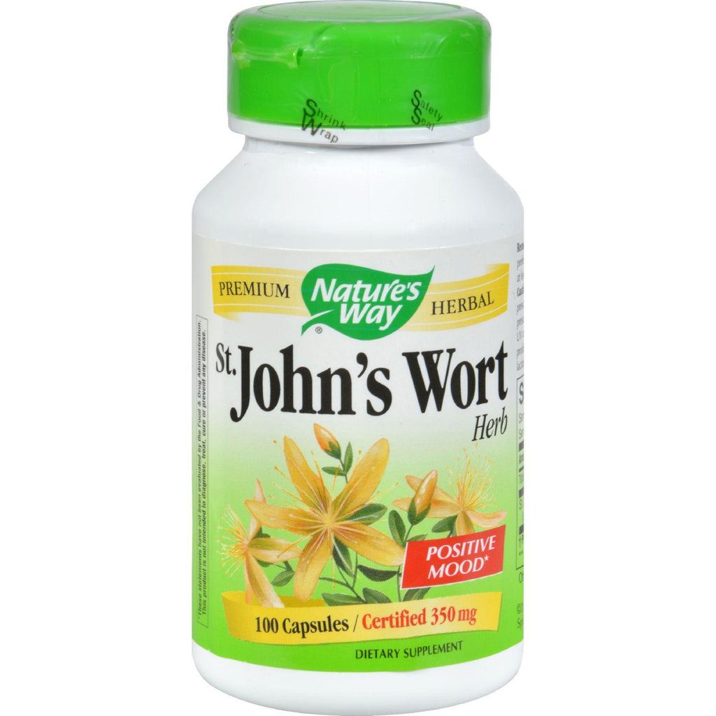 Nature's Way St John's Wort Herb - 100 Capsules