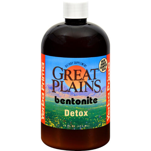 Yerba Prima Great Plains Bentonite Detox - 16 Fl Oz