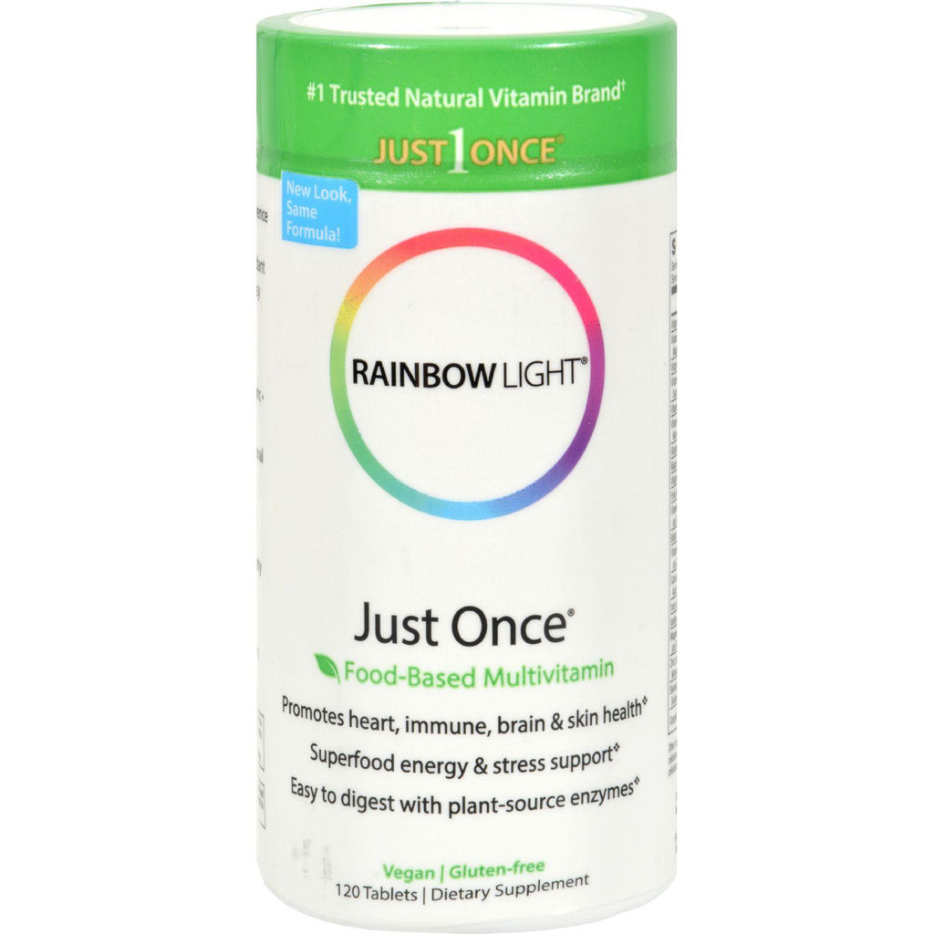 Rainbow Light Just Once Food-based Multivitamin - 120 Tablets